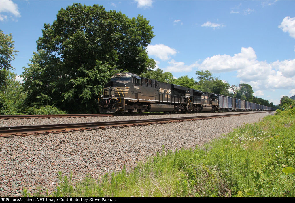 NS 8032 leads train 63V